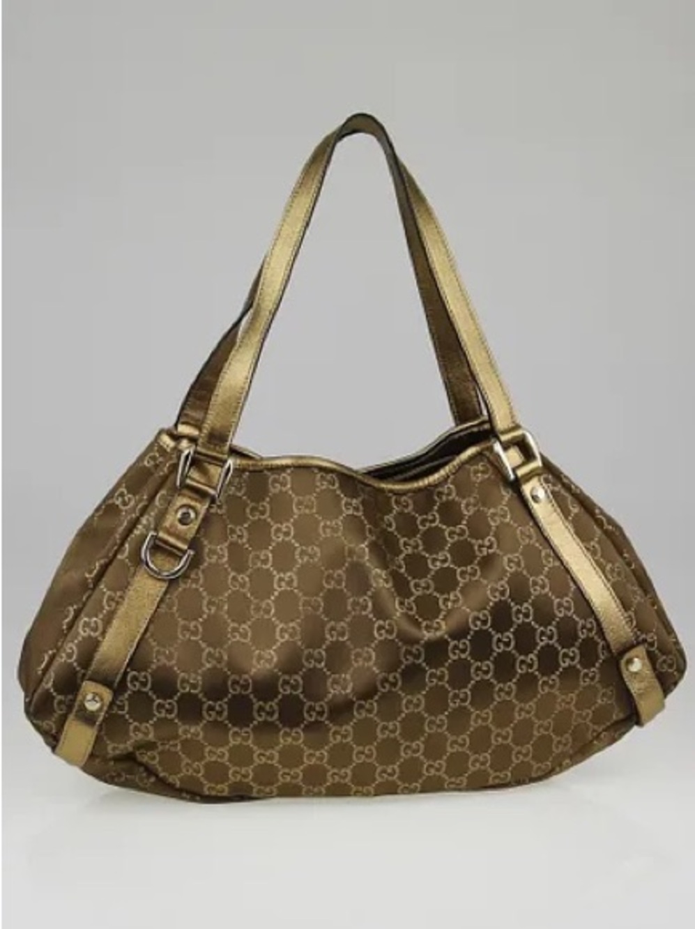 Gucci Abbey bronze and gold shoulder bag